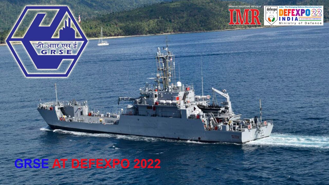 Garden Reach Shipbuilders & Engineers at DEFEXPO 2022