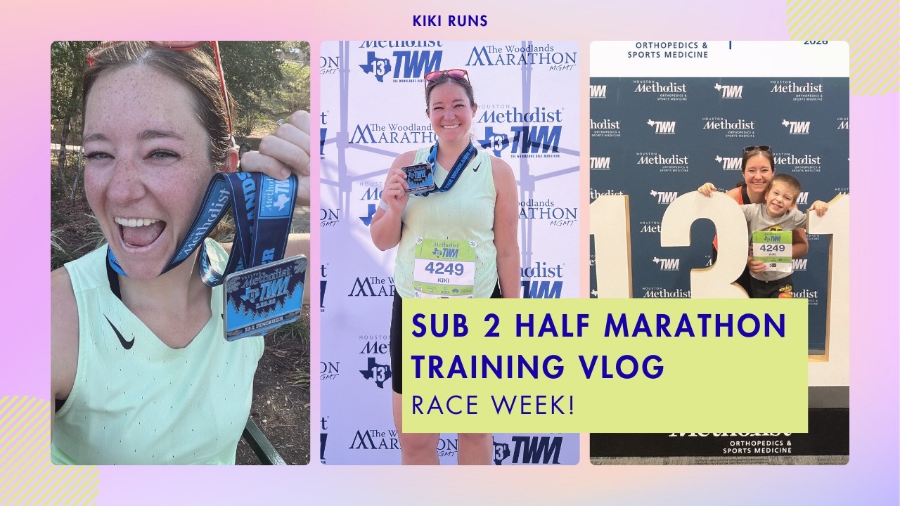 SUB 2 HALF MARATHON TRAINING VLOG | WEEK 8 | RACE WEEK!!!!