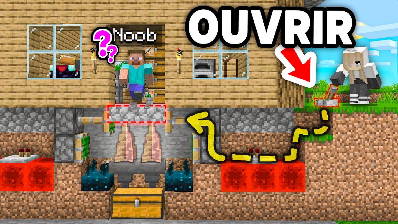 8 Façon pour VOLER du Stuff à son AMI sur Minecraft ! (97% discret !)