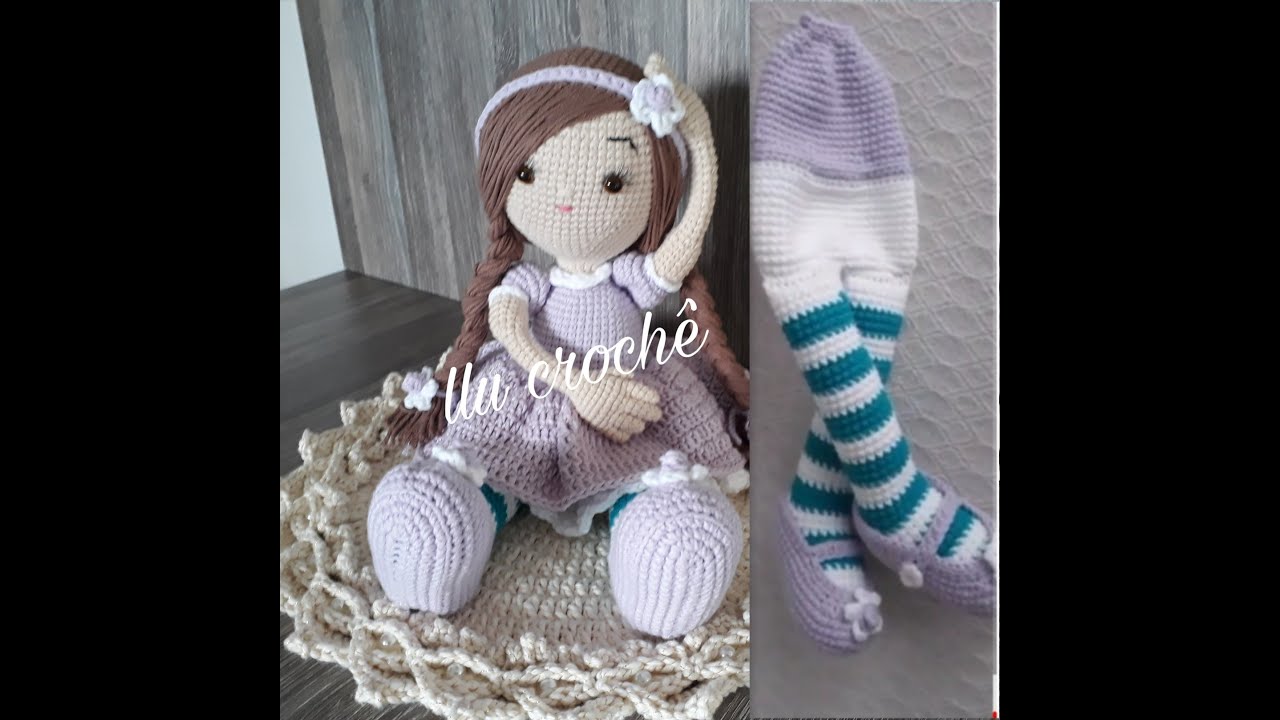 boneca mary em amigurumi o passo a passo do corpinho