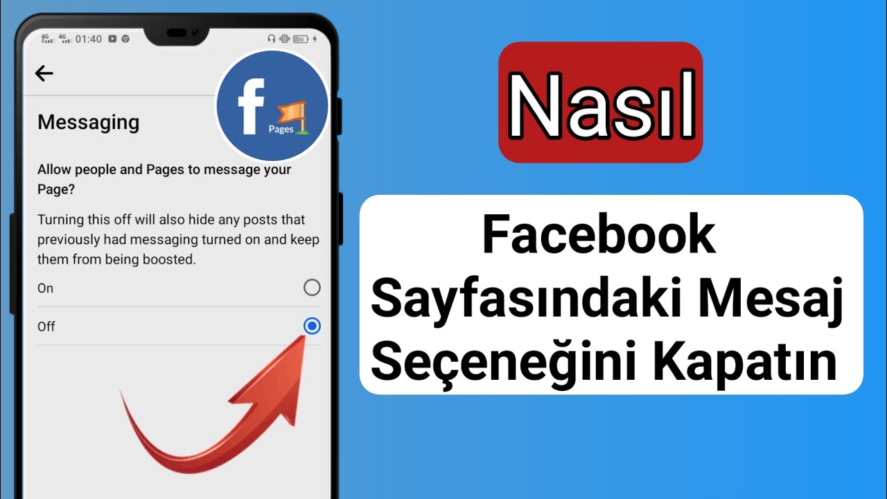 Facebook Sayfasında Mesaj Se&ccedil;eneği Nasıl Kapatılır ||  Facebook Mesajı Nasıl Kapatılır