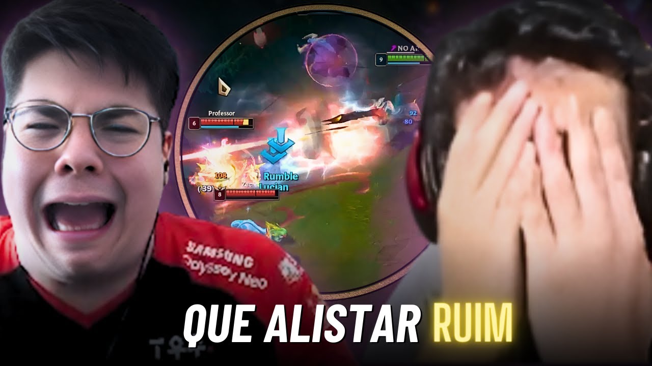 O DIA QUE O ALISTAR TILTOU O ESA E O BRUCER
