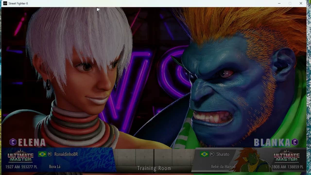 Ronaldinho (HELENA) vs Shurato (Blanka)