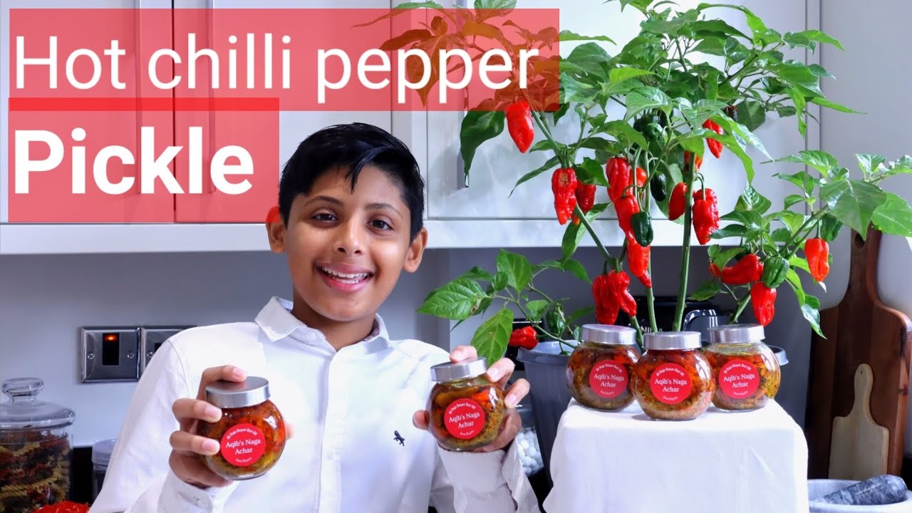 Naga Achar Recipe - Bengali Style Hot Spicy Chilli Pickle
