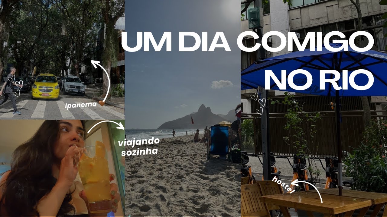 vlog | viajando sozinha pela primeira vez, um possível romance no Rio de Janeiro? Ep. 1