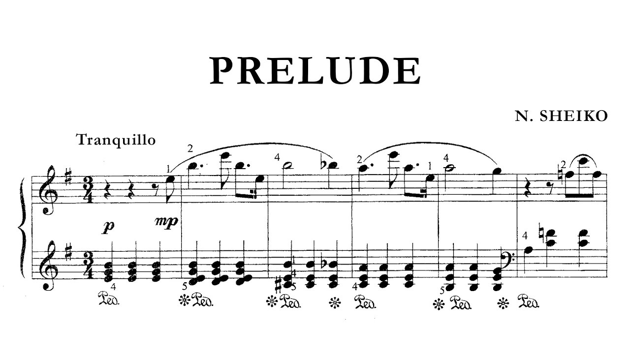 Nikolai Sheiko | Prelude in E minor
