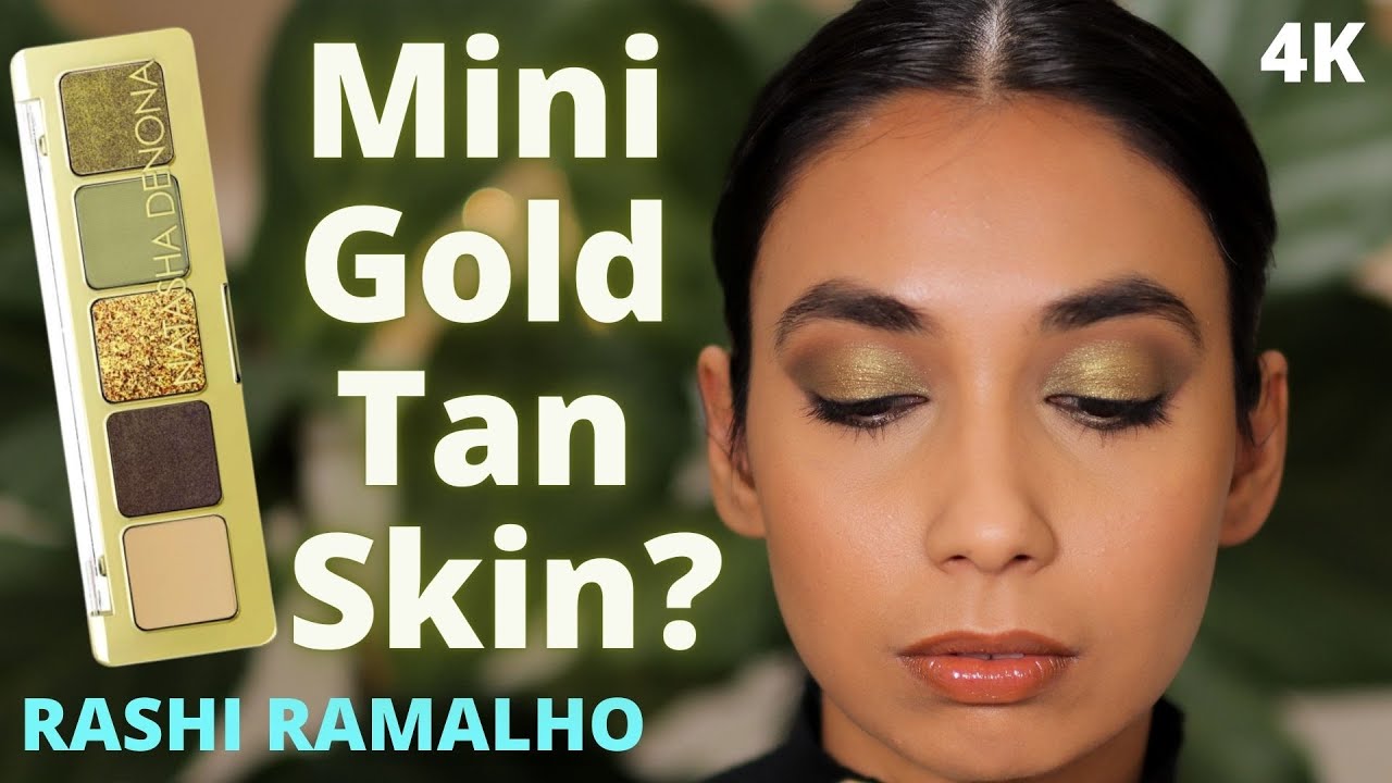 Natasha Denona Mini Gold Palette Review with 3 Looks