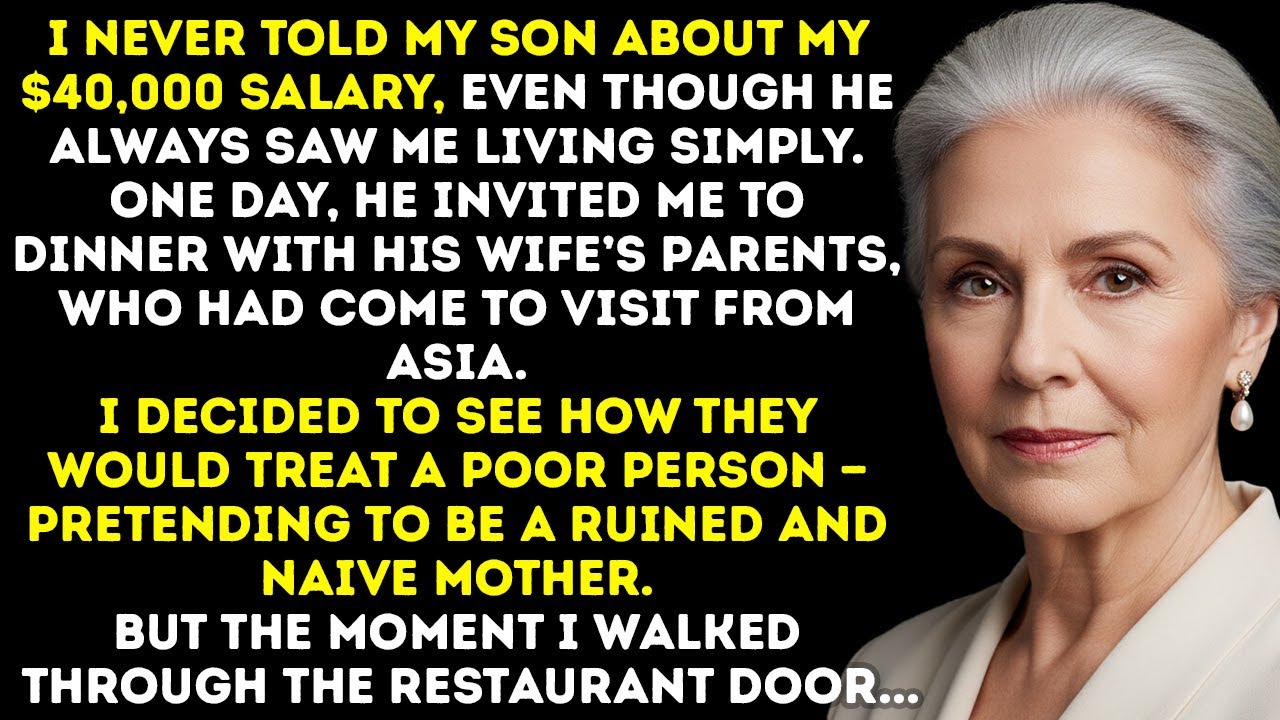 I Pretended To Be A Broke, Naive Mother When I Met My Daughter-In-Law’s Family — And It Turned Out..