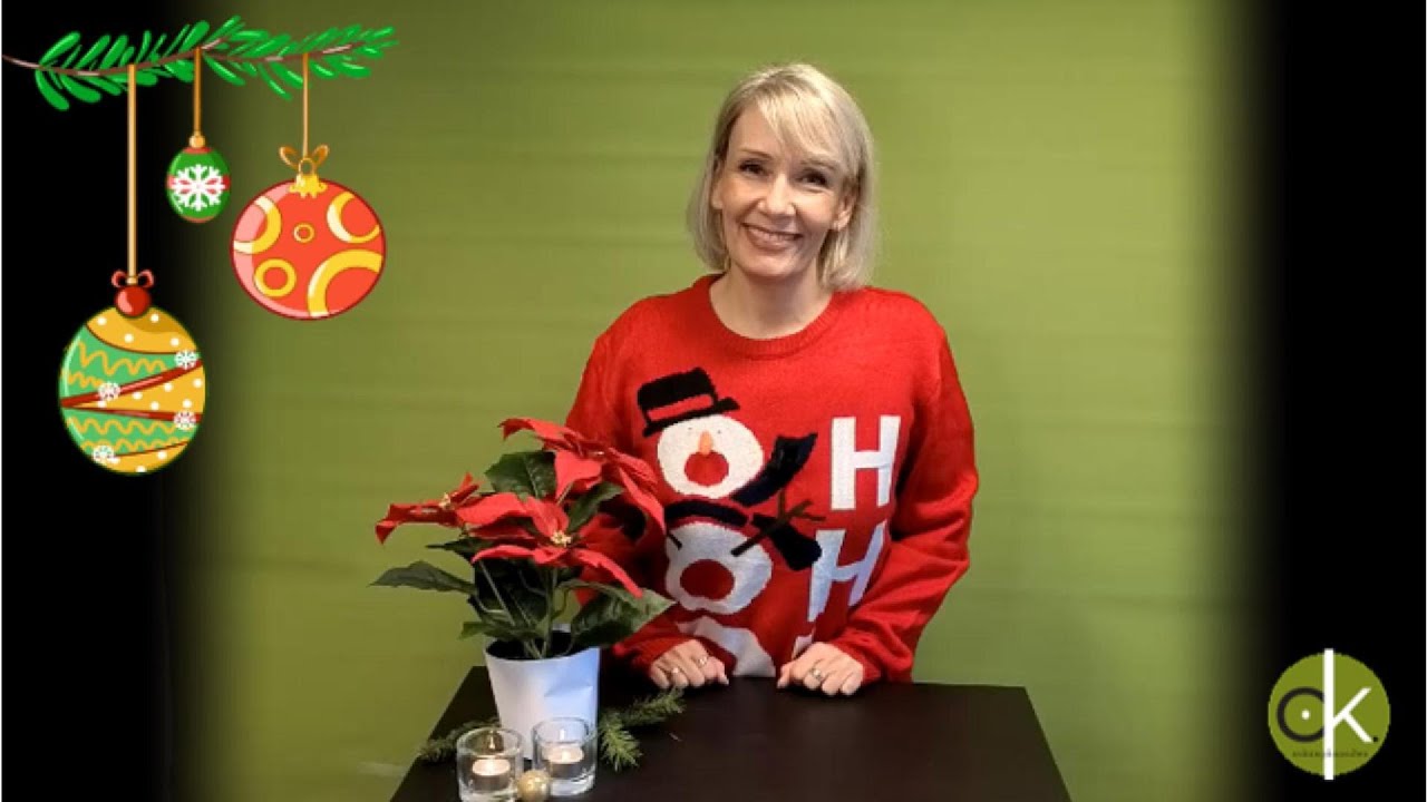God Jul och Gott Nytt År från Linda på Ordningskonsulten