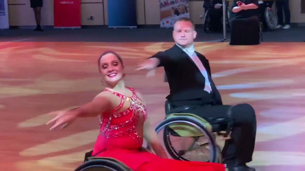 Prague 2024 European Para DanceSport Duo Class 2 Standard #paradance #paradancer #wheelchairdance