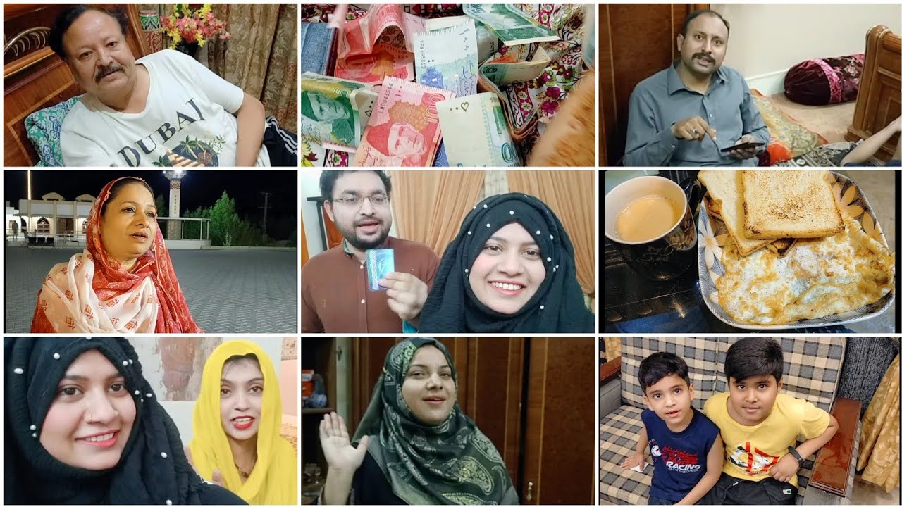 3rd Eid Day Vlog. Eidi Cheen k Leni Padi 😂🤑 Amber Naz official ❤️