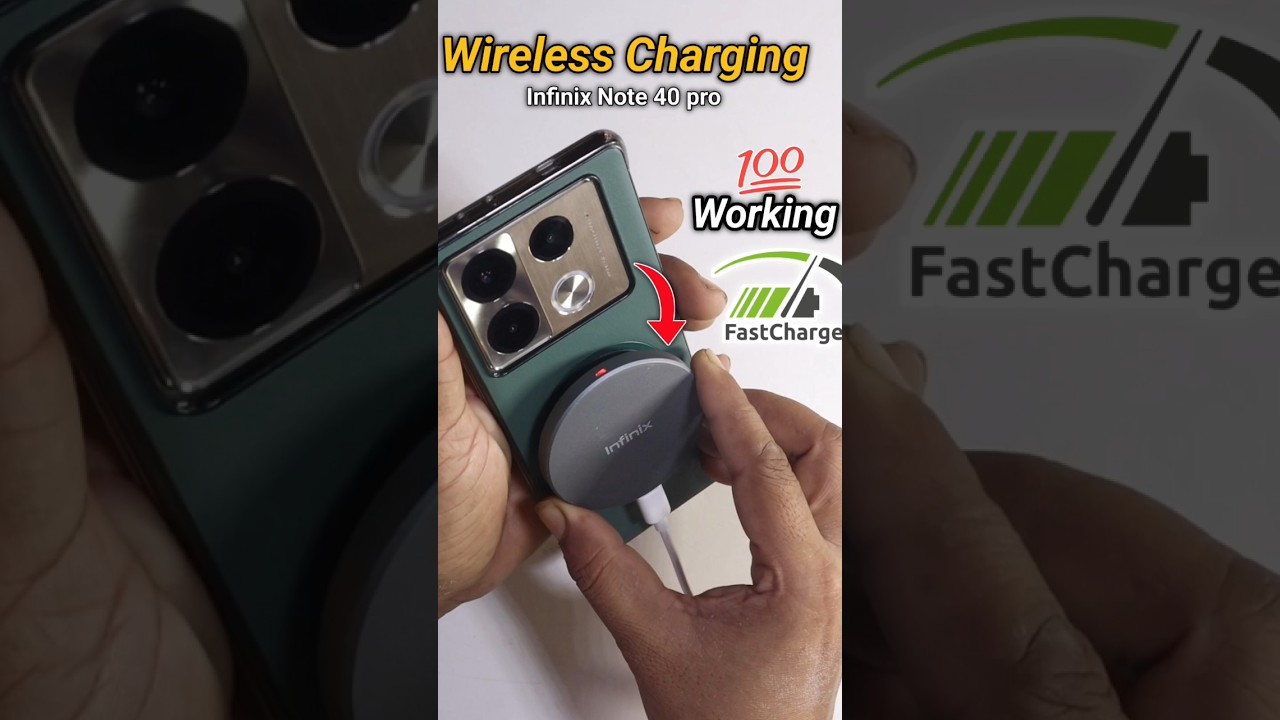 infinix Note 40 pro Wireless Charging system #viralvideo #viral #shortvideo #shorts #short #video