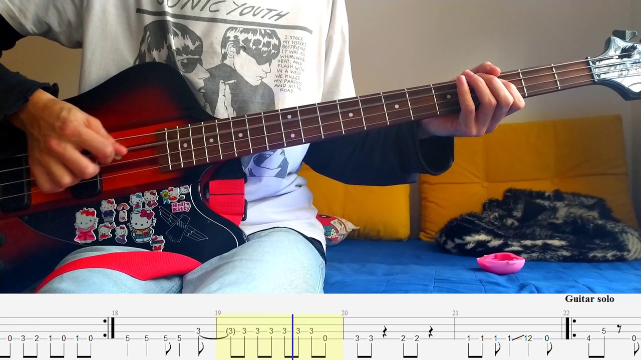 Swap Meet – Nirvana – Swap Meet – Bass cover with tabs (4k)