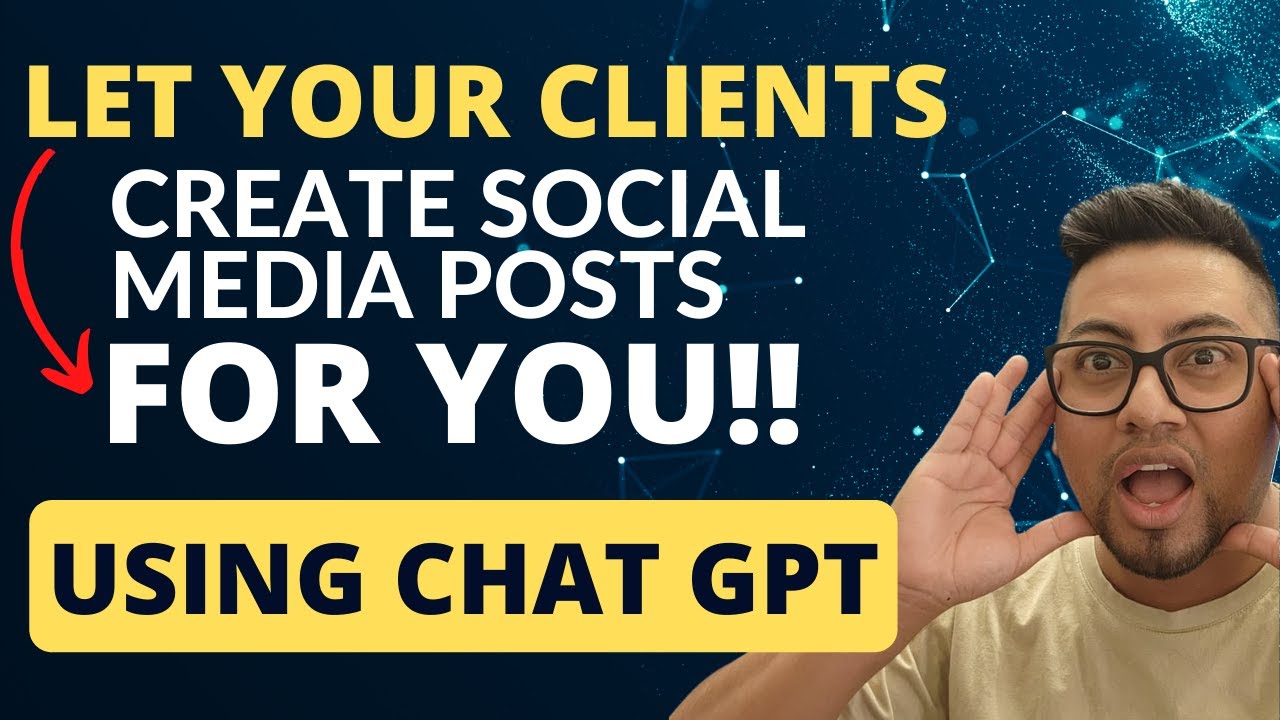 Let your clients create social media posts for you