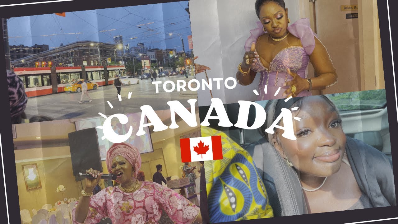 toronto vlog part one, summer 2023 - big mummy's 60th birthday party