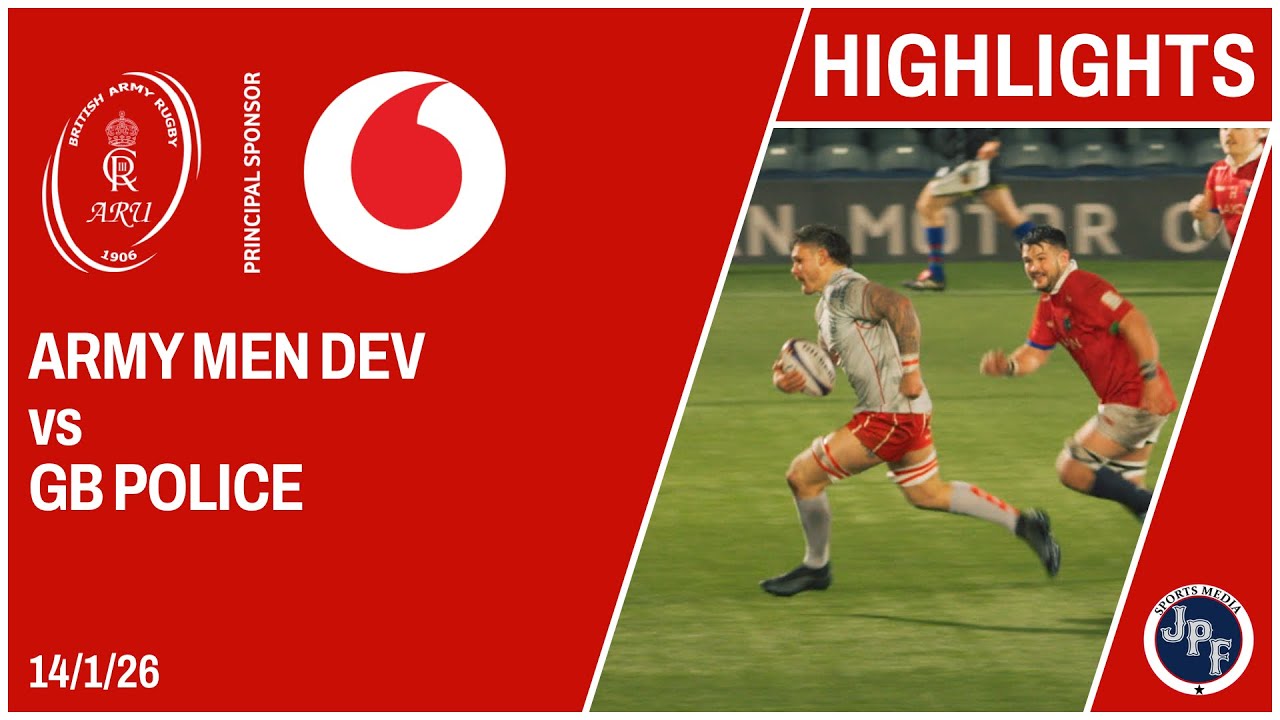 British Army Dev vs GB Police HIGHLIGHTS 14-1-26