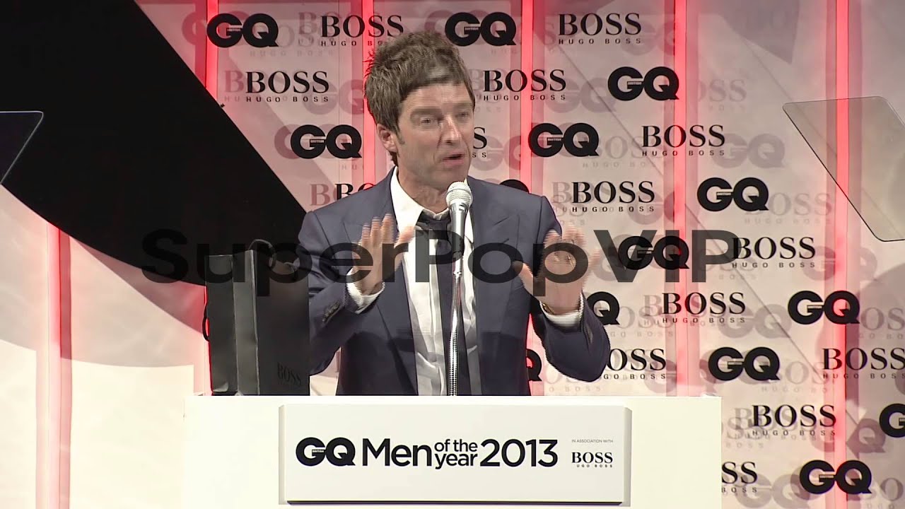 SPEECH - Noel Gallagher on receiving an award from GQ at ...