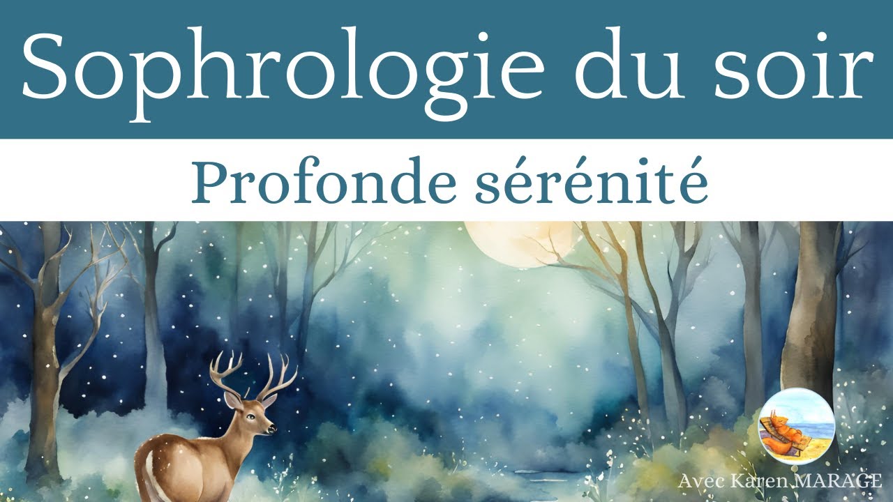 Sophrologie pour s'apaiser et bien dormir - guide voix et musique
