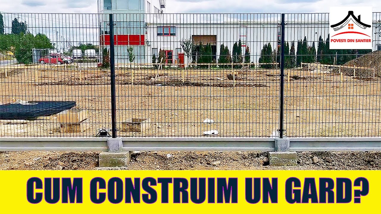 CUM CONSTRUIM UN GARD - elemente de bază pentru un model inteliget