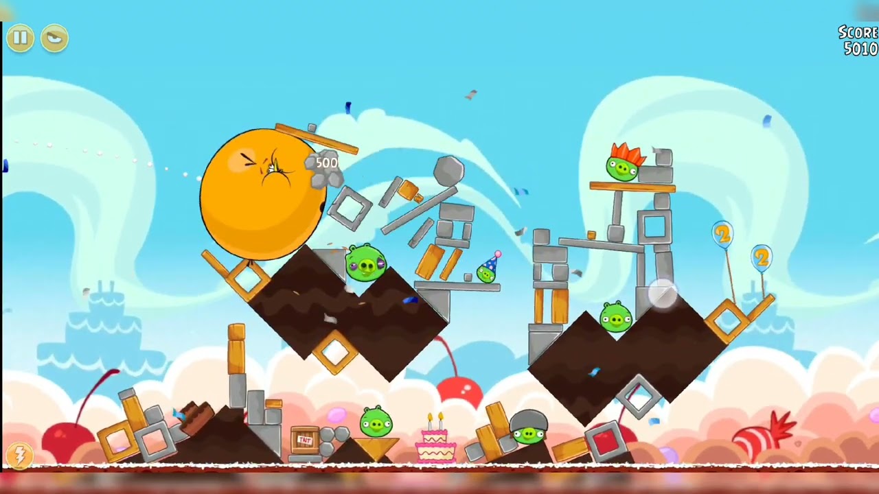 Angry Birds Classic (v.3.3.0) | Birdday Party - All Levels