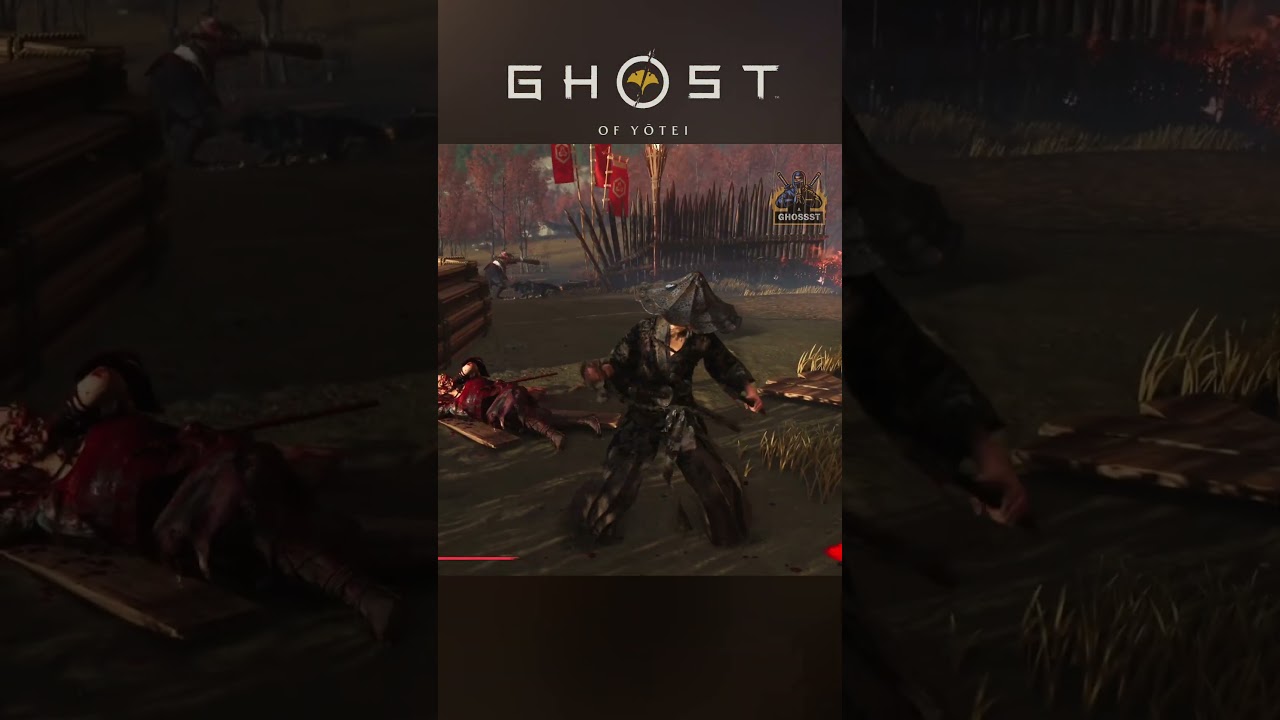 STEALTH KILLS ONLY #shortsfeed #ghostofyotei #ps5gameplay #samuraicombat