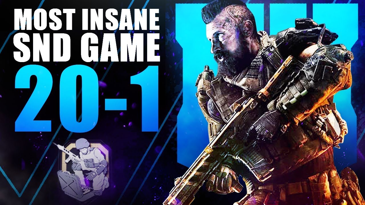 The MOST INSANE BO4 SnD Game... - Super Aggressive Rushing