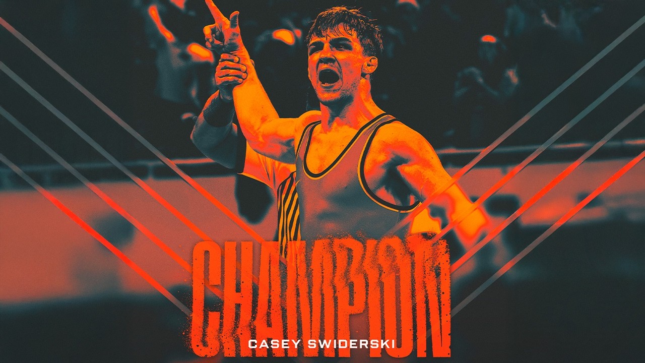 Big 12 Championship: Casey Swiderski vs Caleb Rathjen - Oklahoma State Wrestling (03/07/26)