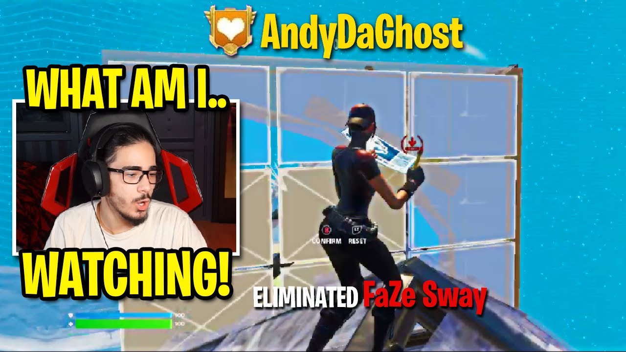 10 Minutes of FaZe Sway AMAZED Spectating ANDY DOMINATE...