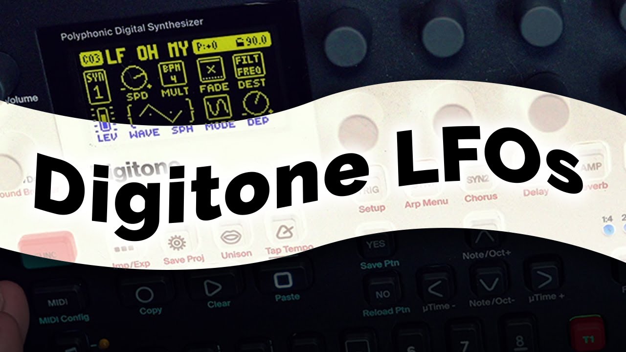 Understanding Digitone LFOs