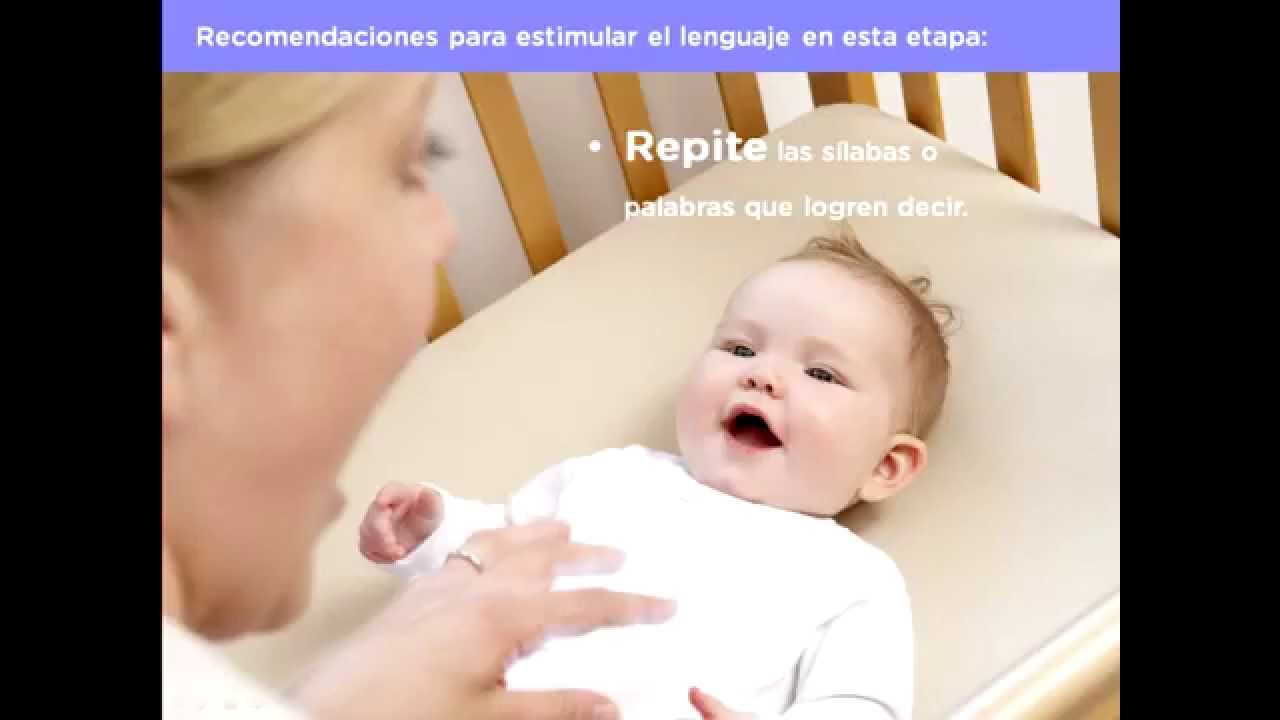 Desarrollo del Lenguaje en bebés de 4 a 6 meses.