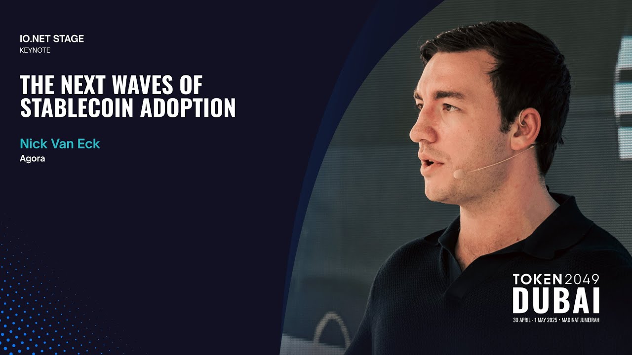 Nick van Eck - The Next Waves of Stablecoin Adoption - TOKEN2049 Dubai 2025