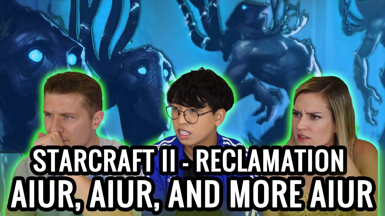 Реакция людей, не играющих в StarCraft, на StarCraft II: Reclamation | (Реакция G-Mineo)