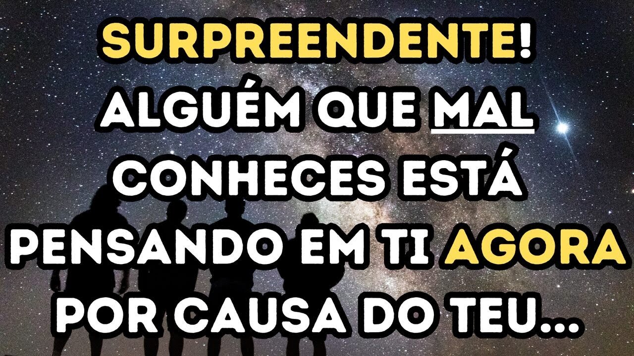 ❤ Uma pessoa que mal te conhece está refletindo sobre você neste momento pois a sua atitude...
