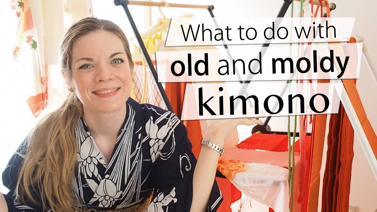 What to Do with Old and Moldy Kimono // Lottery for the Give-Away