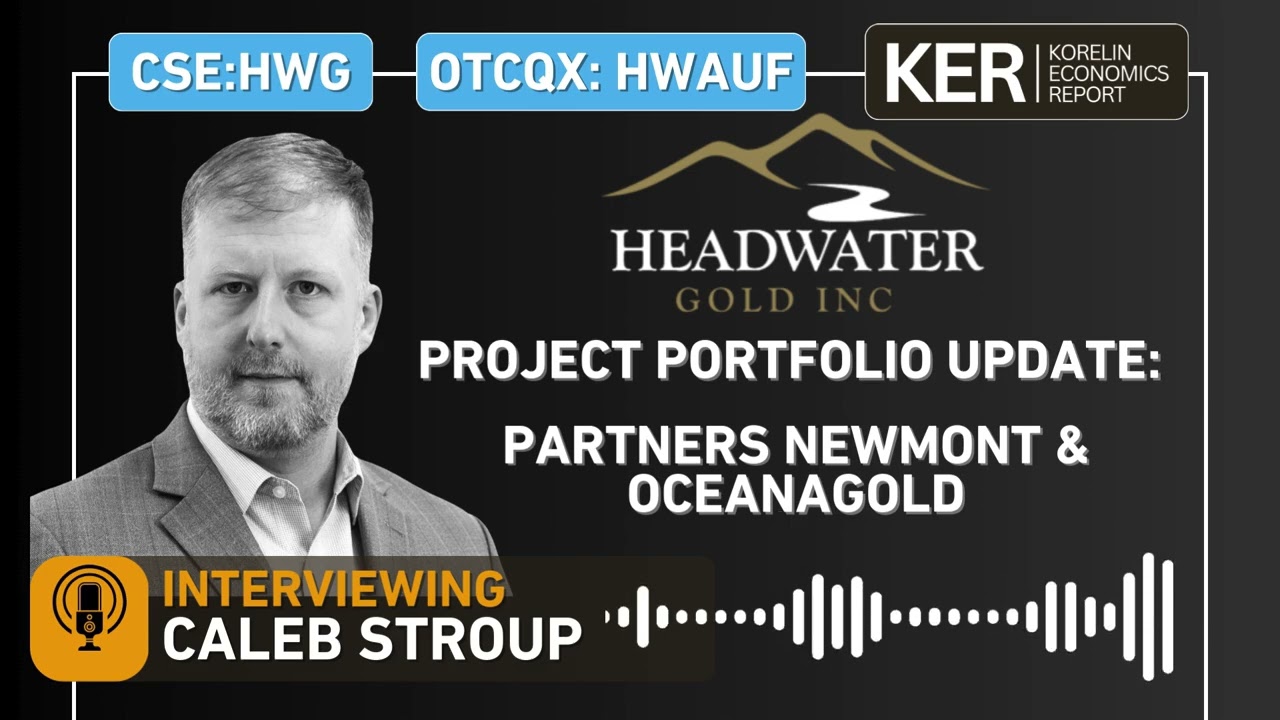 Headwater Gold - Drilling Completed At Lodestar and TJ, Geophysical Survey At Jake Creek