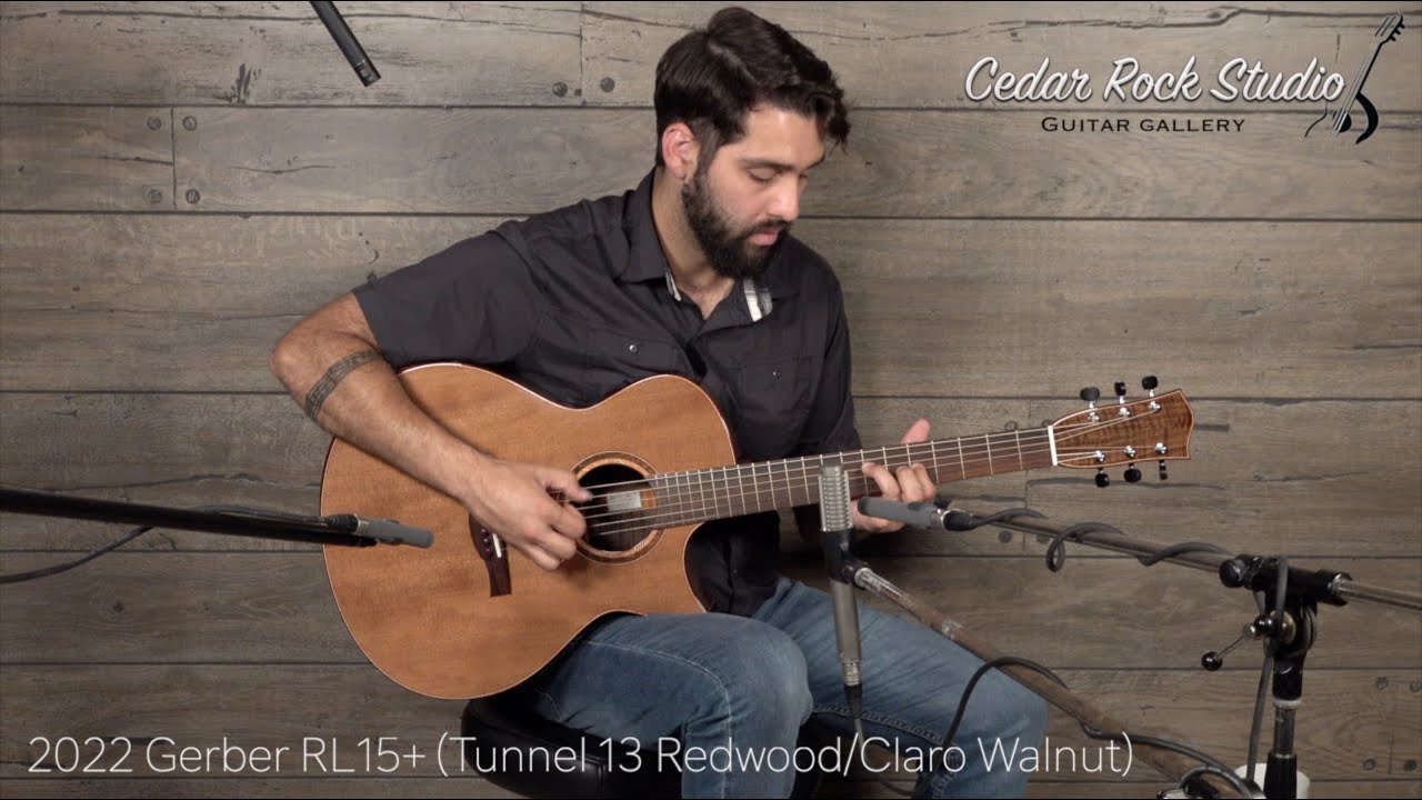 2022 Gerber RL15+ (Tunnel 13 Redwood/Claro Walnut) played by Dustin Furlow