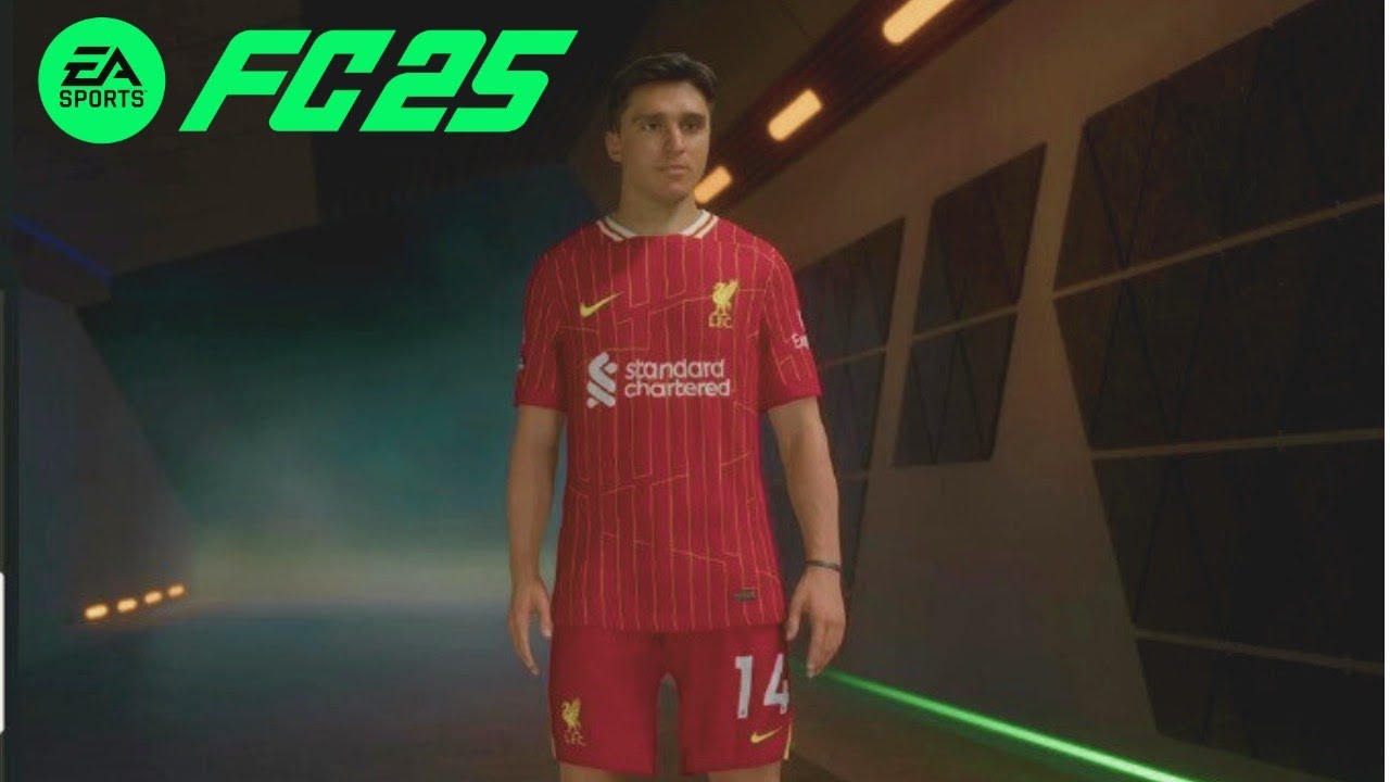 EA FC 25 Liverpool Player Faces