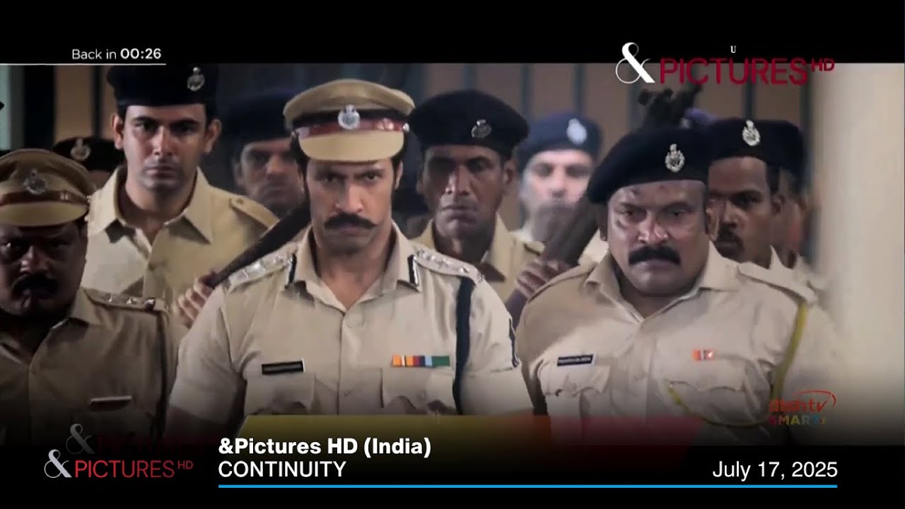 &Pictures HD (India) continuity | July 17, 2025