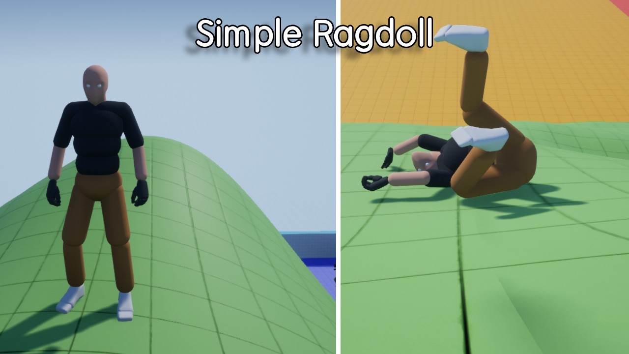 How to make Simple Ragdoll system like GTA 4