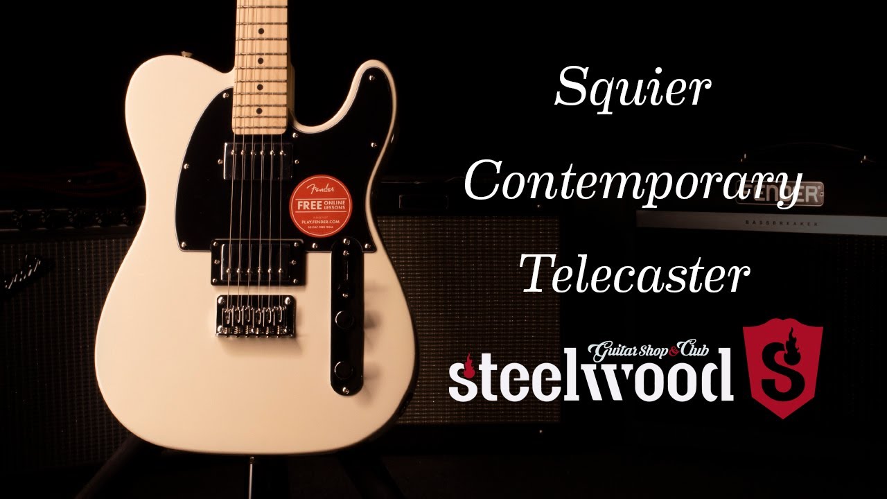 ¿Una Telecaster moderna? | Squier Contemporary Telecaster