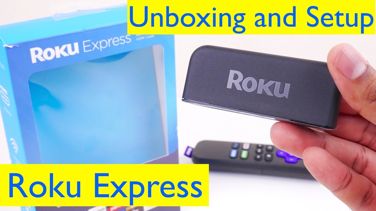 Roku Express Unboxing and Setup