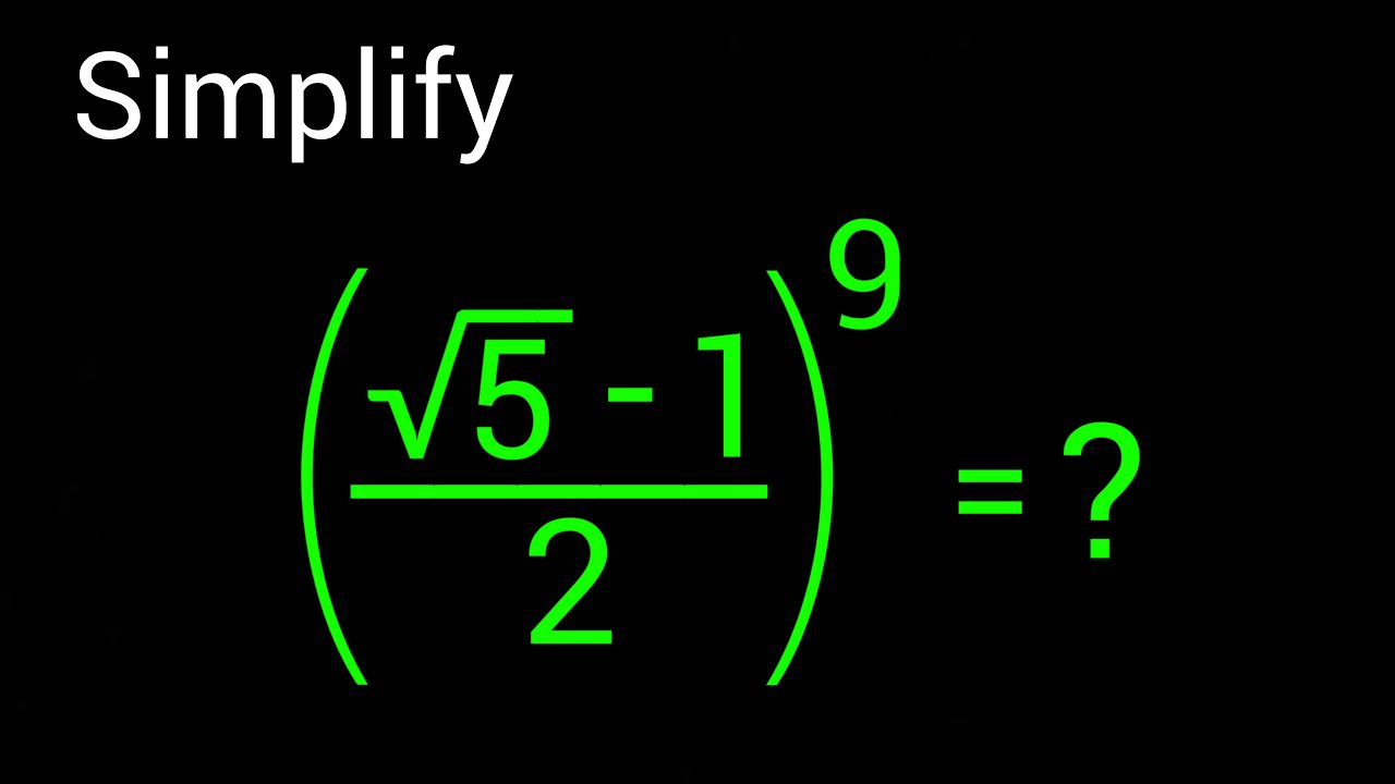 China  | Can you solve this ? | A Nice Math Olympiad Radical Simplification