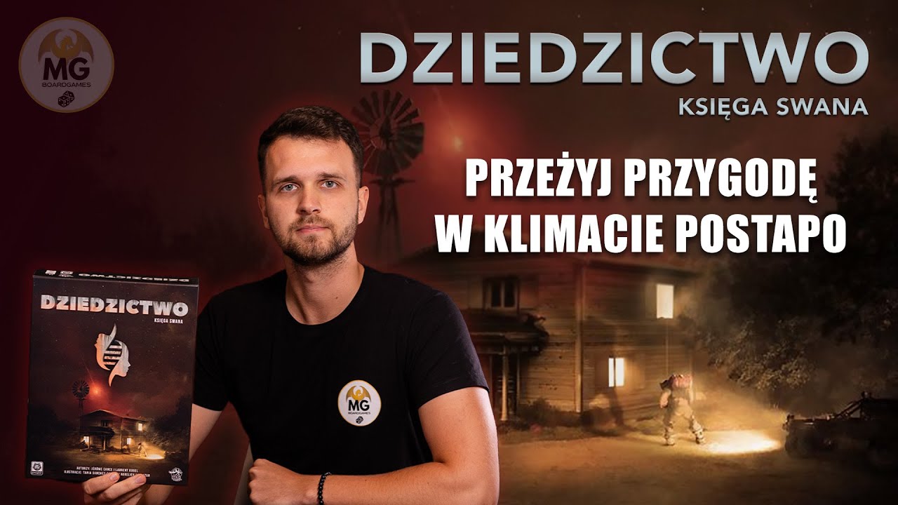 DZIEDZICTWO: KSIĘGA SWANA - Pokieruj losami rodziny w postapokaliptycznym świece