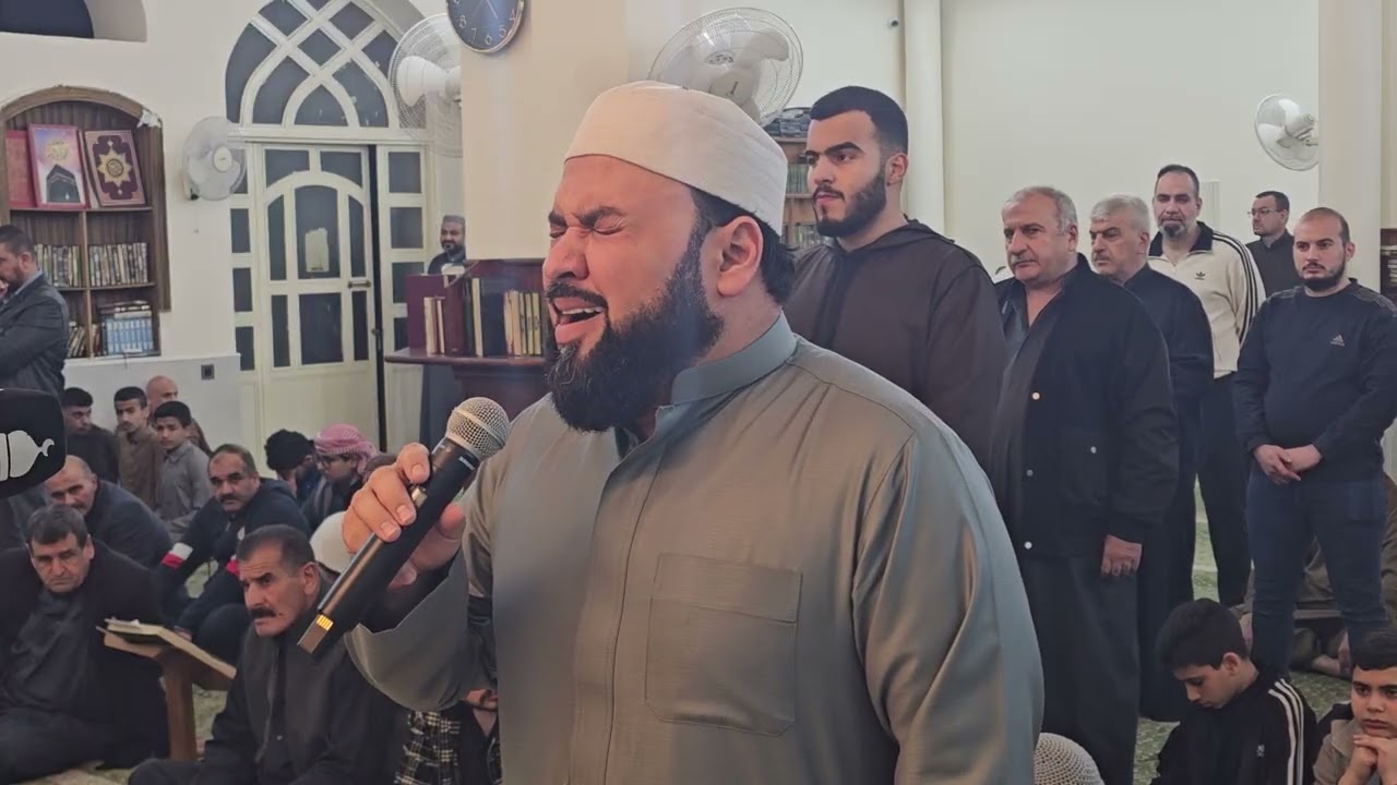 القارئ تاج الدين العشاب 🌿اذان الفجر بمقام الحجاز ليله ٢٧ من شهر رمضان المبارك 🌿جامع الاقصى 