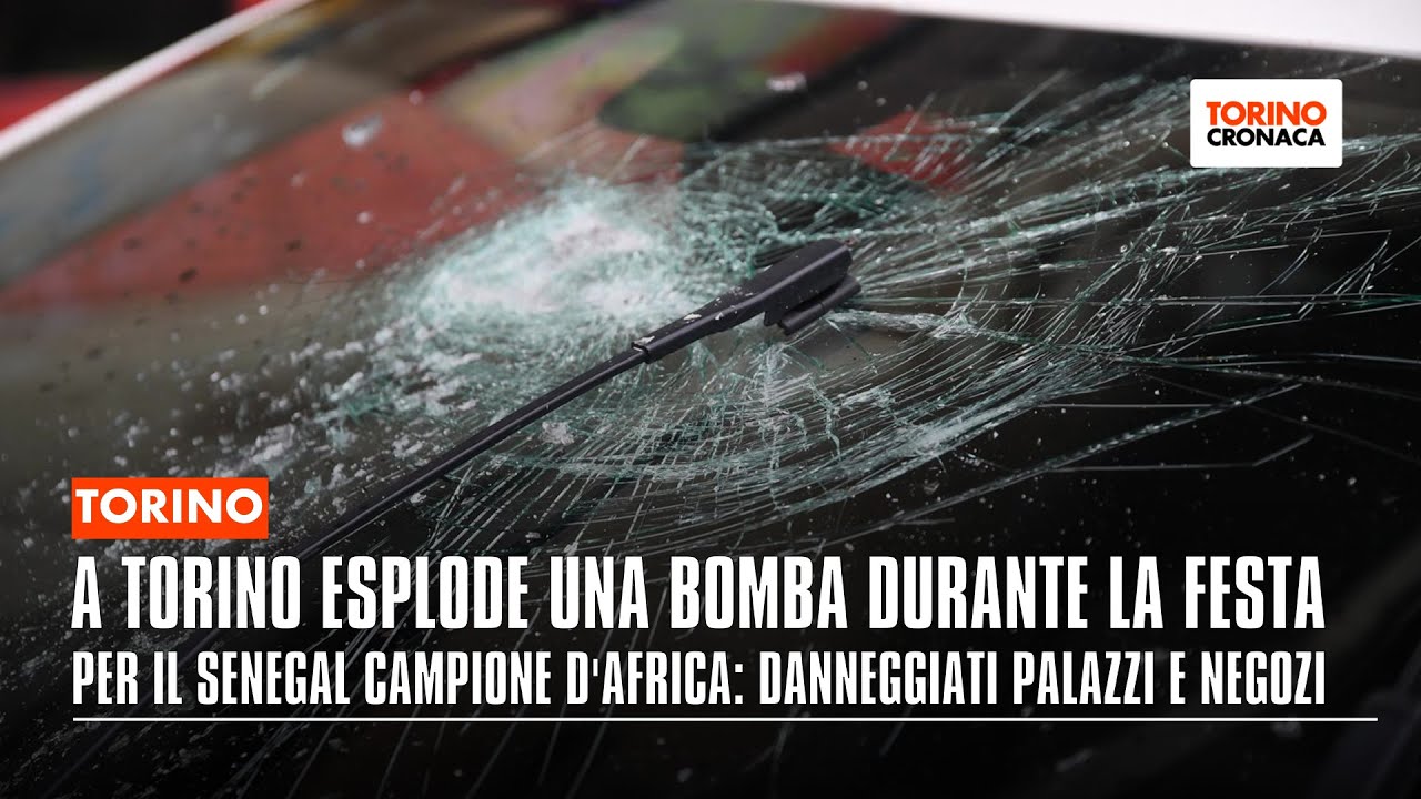 A Torino esplode una bomba durante la festa per il Senegal campione d'Africa