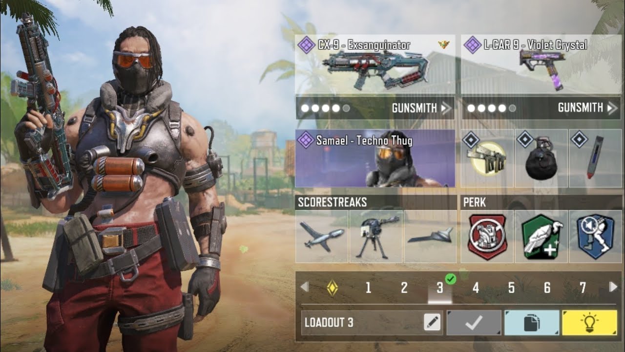 Samael - Techno Thug | CX-9 - Exsanguinator | Call Of Duty Mobile Gameplay