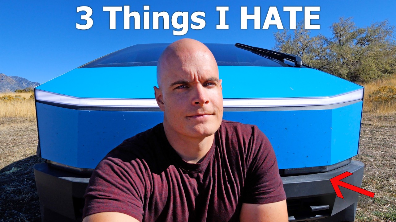 3 things I HATE about my Cybertruck after 13,000 miles