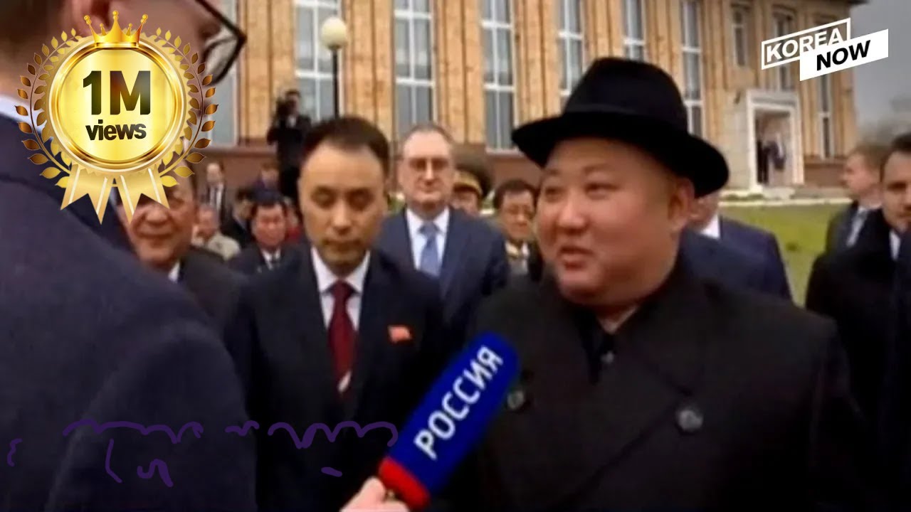 Kim Jong-un interviews with Russian news channel, the first interview with foreign media