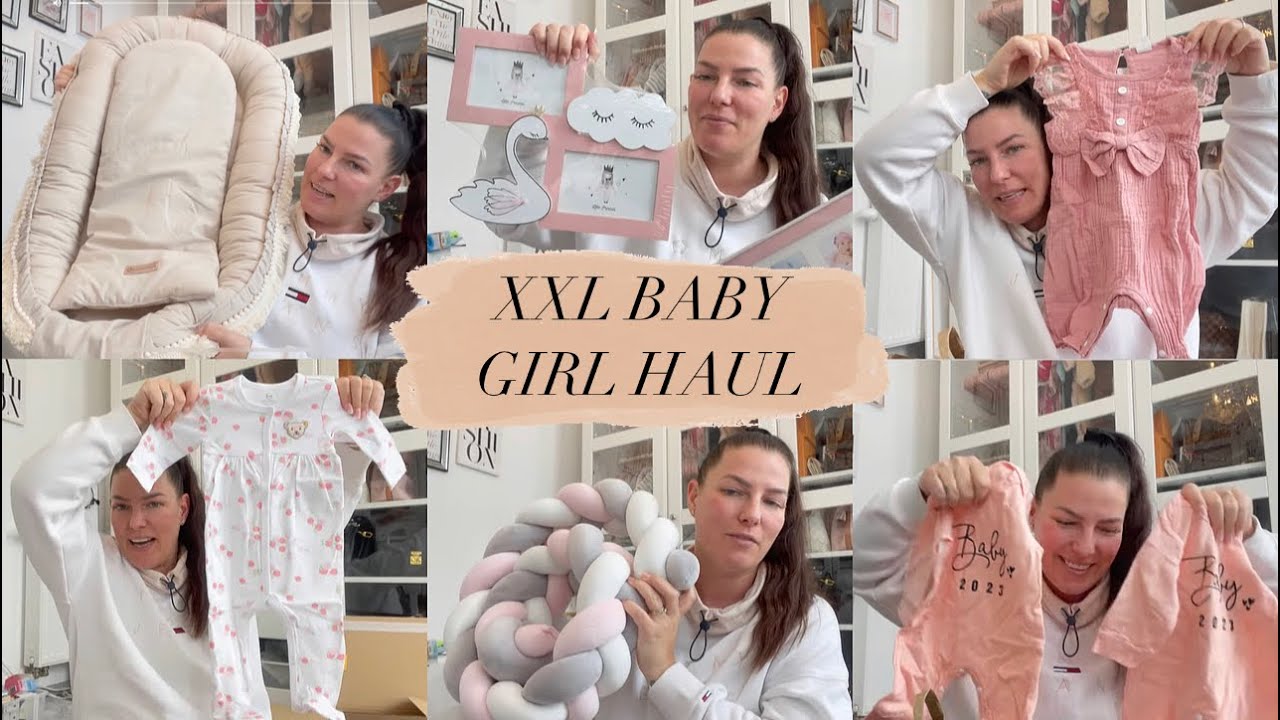 XXL BABY GIRL HAUL l Nestchen, Kleidung, Bettschlange, Accessoires, Bilderrahmen,...