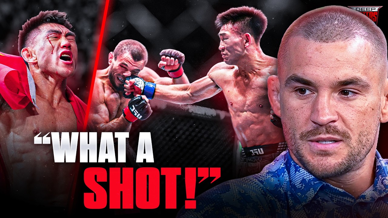 Poirier & Masvidal react to Song Yadong KNOCKING OUT Umar Nurmagomedov in upset win 😳 | Deep Waters